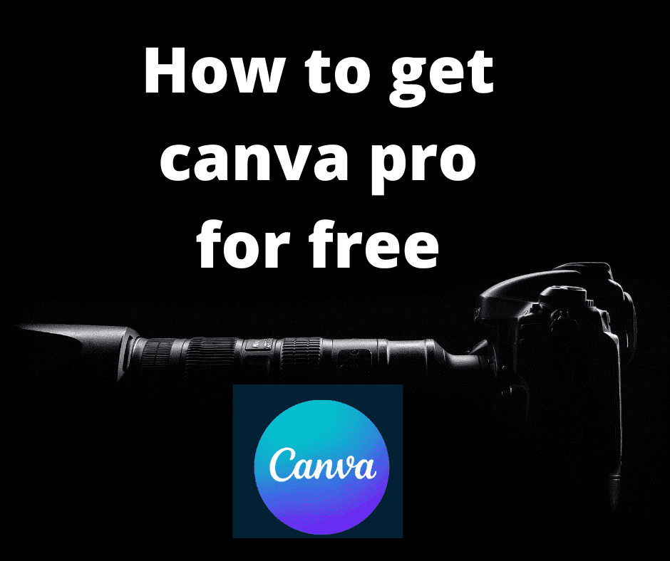 How to get canva pro for free