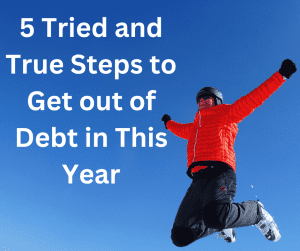 How to get out of debt with no money and bad credit