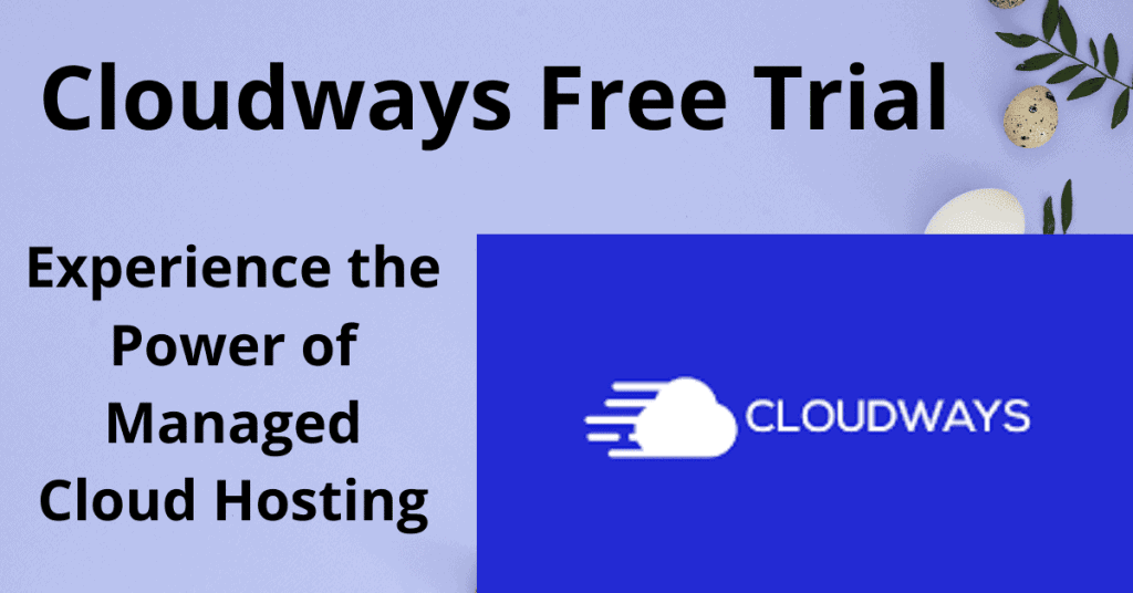 Cloudways free trial