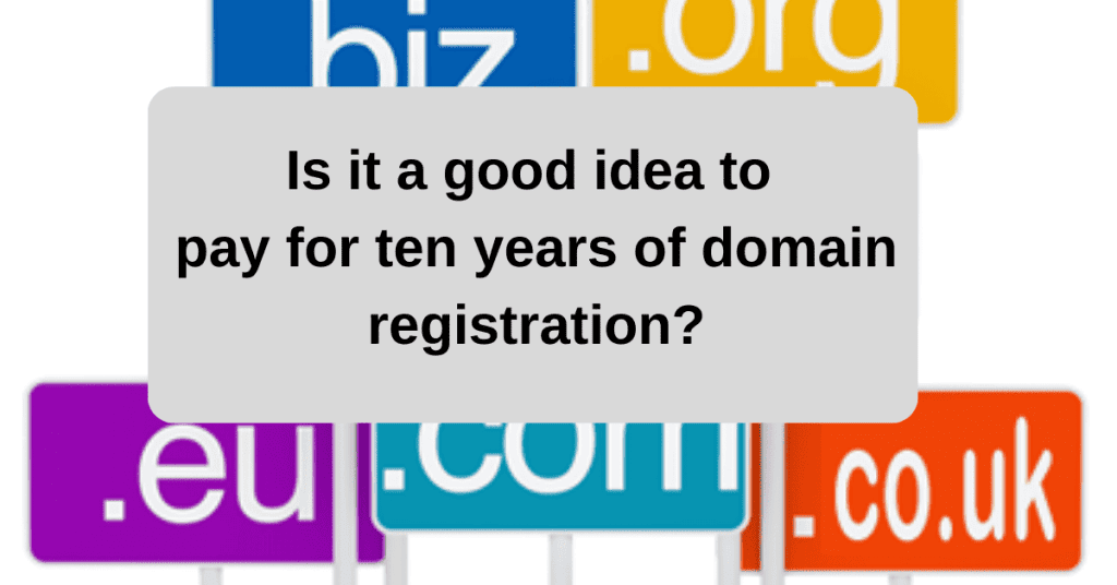 10 year domain registration